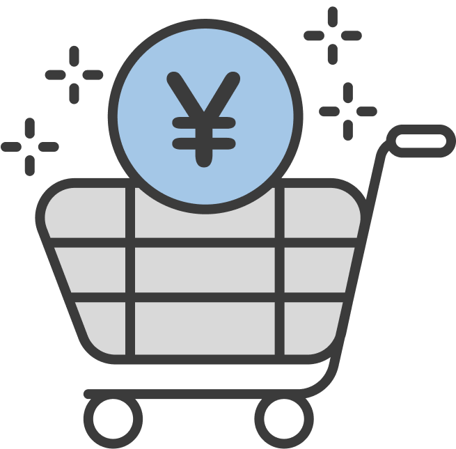 車載器具を販売している男性