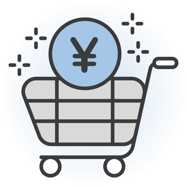 車載器具を販売している男性